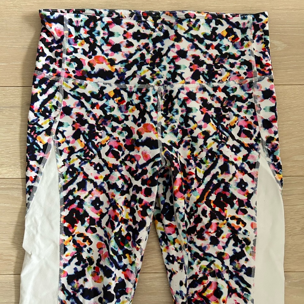 Athleta Multi Color Capris - Picture 2 of 4